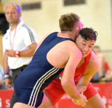 Die ersten Zähler gegen den ASV Köllerbach II fuhr Ercihan Albayrak ein, obwohl er eine Gewichtsklasse höher und im Greco-Stil antrat.