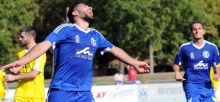 In der Liga haben Maziar Namavizadeh (l.), Maximilian Kimnach und der SVG den SV Morlautern zu Hause geschlagen. Im Pokal wollen sie das auswärts wiederholen.