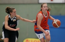 Alina Dötsch und die ASC-Zweitliga-Basketballerinnen streben am Sonntag den zweiten Saisonsieg an.