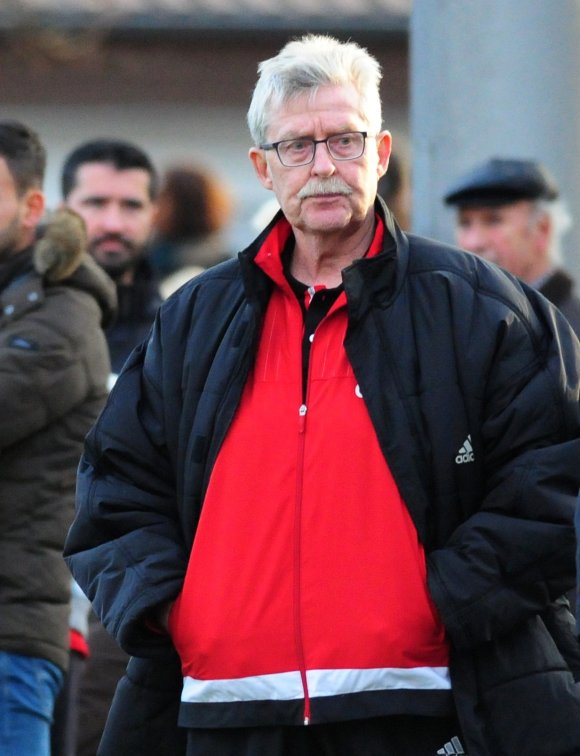 Sauer: Türkgücü-Trainer Gerd Jennewein.