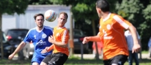 Auf Innenverteidiger Marc Beck (l.) und seine Nebenleute könnte am Samstag viel Arbeit zukommen: Der SV Gonsenheim tritt beim heimstarken FSV Salmrohr an.