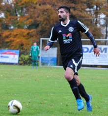 Man of the match in Salmrohr: Balcan Sari brachte den SV Gonsenheim nicht nur mit 1:0 in Führung, sondern erzielte in der Nachspielzeit auch den 3:2-Siegtreffer.