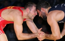 Kopf an Kopf: Olegk Motsalin (l). musste sich...