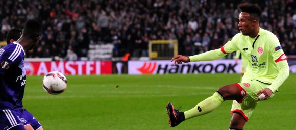 Ihr schlimmstes Europa-League-Erlebnis hatten Jean-Philippe Gbamin und die 05er beim 1:6 in Anderlecht. Am Donnerstag wollen sie sich mit einem Heimsieg gege den FK Qäbälä aus dem Wettbewerb verabschieden.