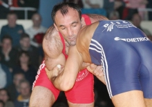 Überraschung: Davyd Bichinashvili ging in Hüttigweiler für die Zweite Mannschaft des ASV Mainz 88 auf die Matte.