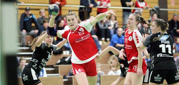 Für Paulina Golla und die FSG Mainz 05/Budenheim geht es am Sonntag gegen den Frankfurter HC um einen erfolgreichen Einstieg in die Zwischenrunde der A-Jugendbundesliga.