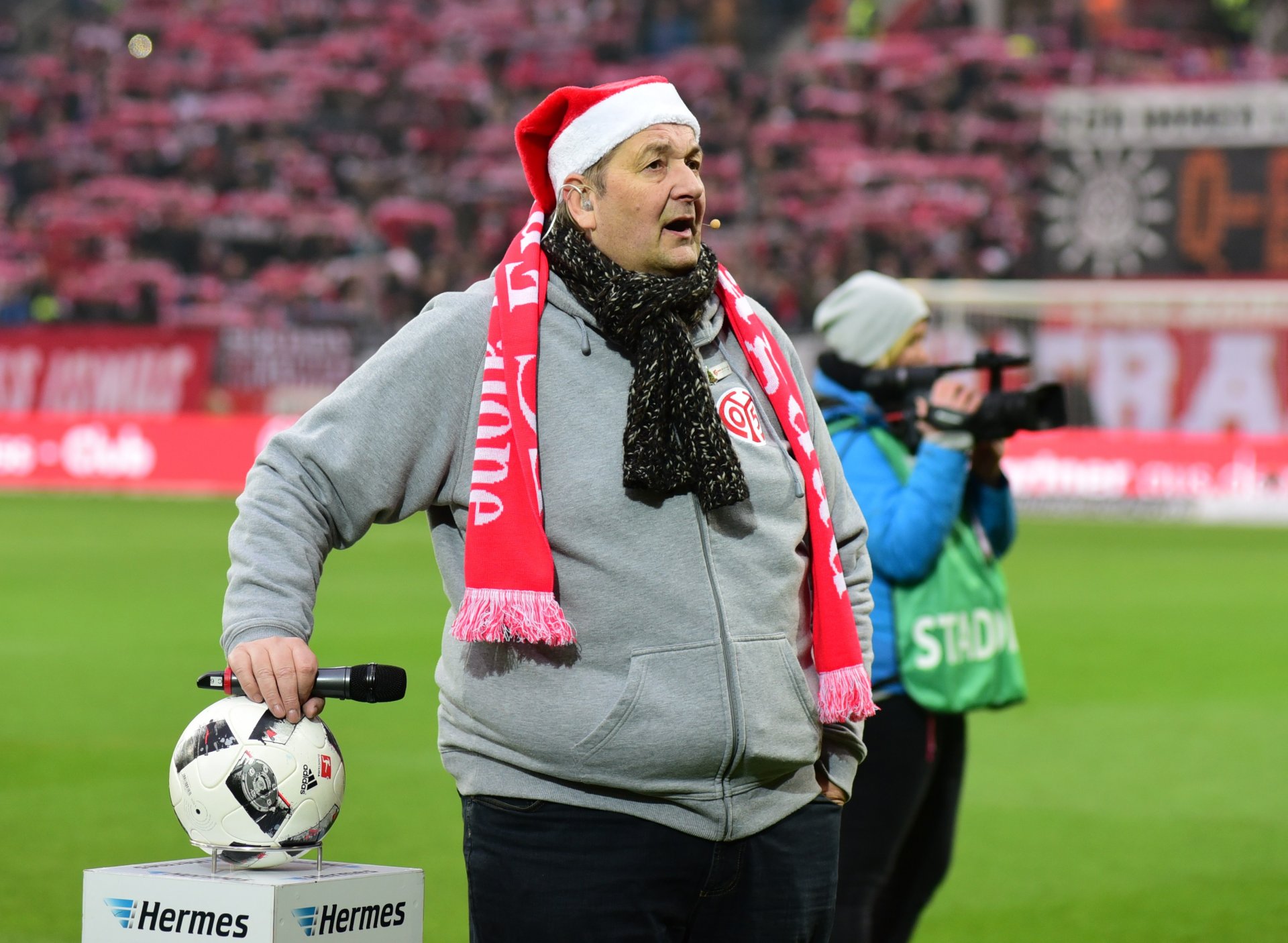 Und der Weihnachtsmann war auch dabei.