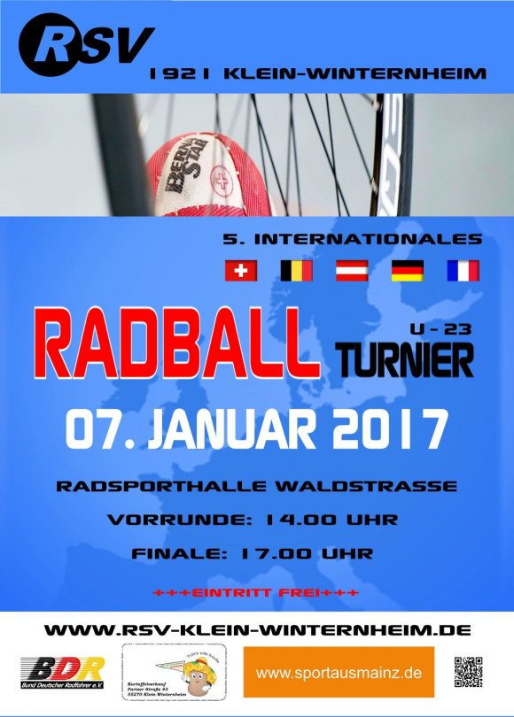 Acht Teams aus vier Nationen spielen am Samstag ab 14 Uhr um den Turniersieg in Klein-Winternheim.