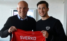 05-Sportdirektor Rouven Schröder präsentiert den neuen Mann: Marin Sverko.