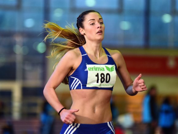 Kam zwölf Sekunden vor den Konkurrentinnen ins Ziel: 800-Meter-Läuferin Bianca Prokopowicz.