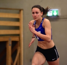 Gewann Bronze über 200 Meter der Frauen: Lea Kahlert.