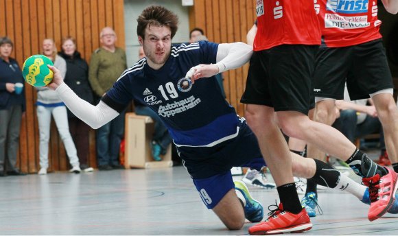 Jonas Medler warf die Tore in der spielentscheidenden Phase Mitte der zweiten Halbzeit durch konsequentes Draufgehen auf die Lücken in der Zweibrücker Deckung.