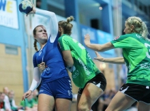 Ein hartes Stück Arbeit war für Lea Müller (l.) und die SG TSG/DJK Bretzenheim der 22:17 (9:11)-Hinrundenerfolg gegen den PSV Recklinghausen. Dennoch sollten auch am Sonntag im Ruhrgebiet zwei Punkte auf das Habenkonto fließen.