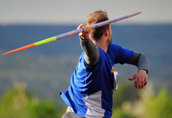 Glänzende Frühform: Julian Weber warf den Speer in seinem ersten Wettkampf des Jahres auf 85,85 Meter.