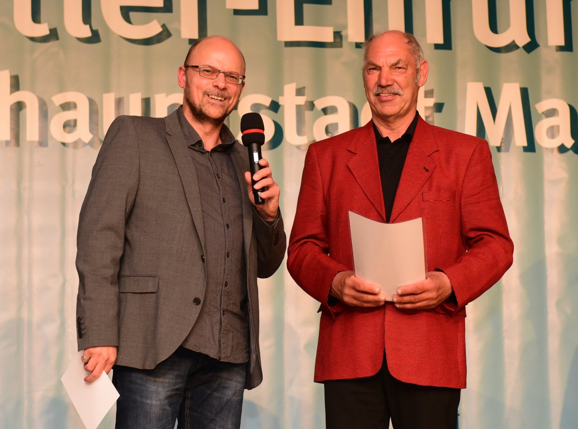 Unter anderem Weltmeister der M70: Speerwerfer Helmut Hessert vom TSV Schott Mainz.