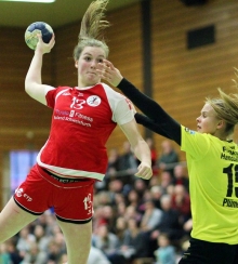 Nach einer erfolgreichen EM-Qualifikation mit der Juniorinnen-Nationalmannschaft geht es für Alicia Soffel nun mit dem A-Jugend-Bundesligateam um den Einzug in das Final-Four-Turnier.