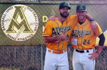 Neu am Hartmühlenweg: Riley Barr (l.) und Zach Johnson.