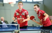 Sollen auch in der Zweiten Liga für die 05er an der Platte stehen: Irvin Bertrand und Kiryl Barabanov...
