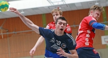 So eine 3-2-1-Deckung des Gegners ist eigentlich ein Fest für den im Eins-gegen-Eins starken Zeljko Martinovic. Kein Wunder, dass er mit sieben Feldtoren diesmal den besten Part im Nieder-Olmer Angriff spielte.