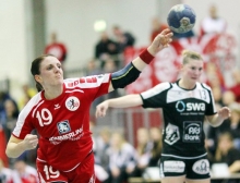 Die letzte Option zog: Rechtsaußen Claudia Schückler war nach vielen Versuchen die Spielerin, die auf der Mitteposition die Spielorganisation am besten hinbekam.