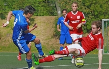 Zu diesem Zeitpunkt sah es sehr nach einem neuerlichen Sieg der TSG Bretzenheim über RWO Alzey aus: Kazuhira Shibuya, diesmal als Sturmpartner von Ruben Grundei aufgestellt, staubte in der 54. Minte zur 3:1-Führung ab.