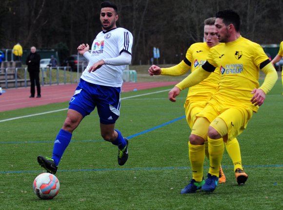 Mustafa Yilmaz (l.) wird dem SV Gonsenheim am Mittwoch voraussichtlich fehlen.