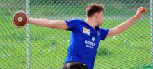 Deutlich gesteigert: Niklas Kaul warf den Diskus auf 49,69 Meter.