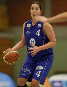 Centerin Gergana Georgieva trug sieben Jahre lang das ASC-Trikot. Jetzt will sich die 27-Jährige in Nördlingen ihren Traum von der Ersten Bundesliga erfüllen.