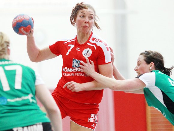 Johanna Holstein ist als eine der ehemaligen Zweitligaspielerinnen weiter ein wichtiger Faktor im Rückraum der FSG-Oberligamannschaft.