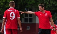 Demnächst Cheftrainer der 05-Junioren: Thomas Krücken (r.).