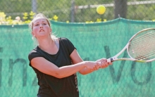 Verlor ihr Einzel im Matchtiebreak: Anna-Lena Krost.
