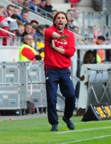 Martin Schmidt und der FSV Mainz 05 haben den Klassenverbleib noch in der eigenen Hand.