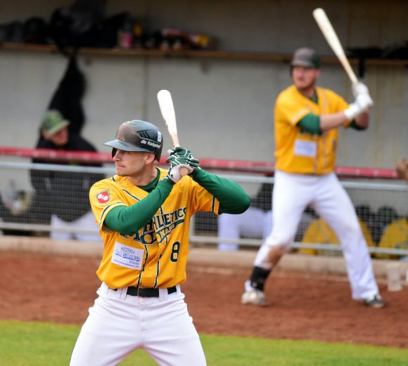Kevin Kotowski wird auch gegen die Stuttgart Reds als erster Mainzer zum Schläger greifen.