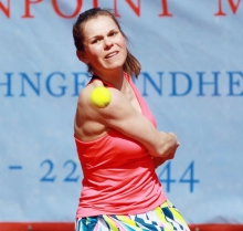 Zweisatzsieg an Position drei: Jeannette Fischer.