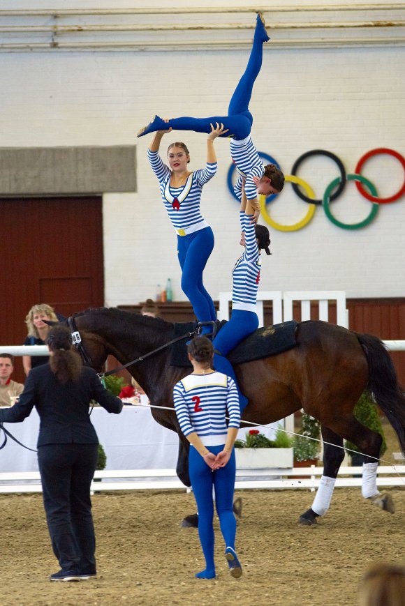 Die Juniorinnen des VFZ Mainz-Ebersheim untermauerten beim Preis der Besten in Warendorf erneut ihr hohes Niveau und erhielten die drittbesten Noten.