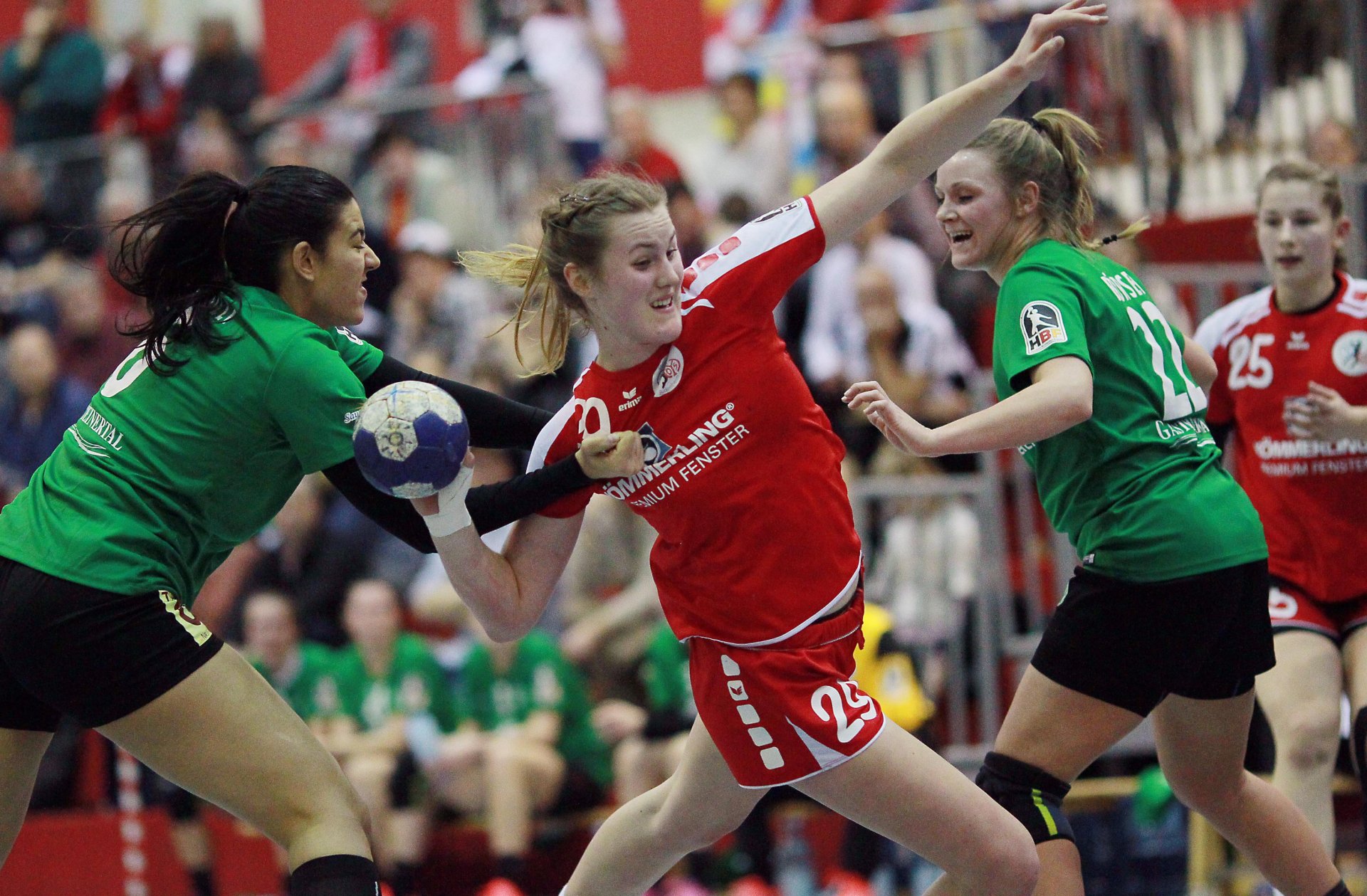 Die Nachwuchskräfte waren bei der FSG die positive Überraschung der Saison: Mit ihren 16 Jahren erarbeitete Rückraumschützin Paulina Golla sich mehr Spielanteile, als es vor der Runde angedacht war.