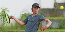 Gute Ausbeute: Mika Lipp wurde in Ludwigshafen Deutscher U-14-Meister im Doppel und Vizemeister im Einzel.