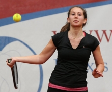 Paula Vradelis punktete in Einzel und Doppel und nahm dabei drei Tiebreaks und zwei Matchtiebreaks mit.