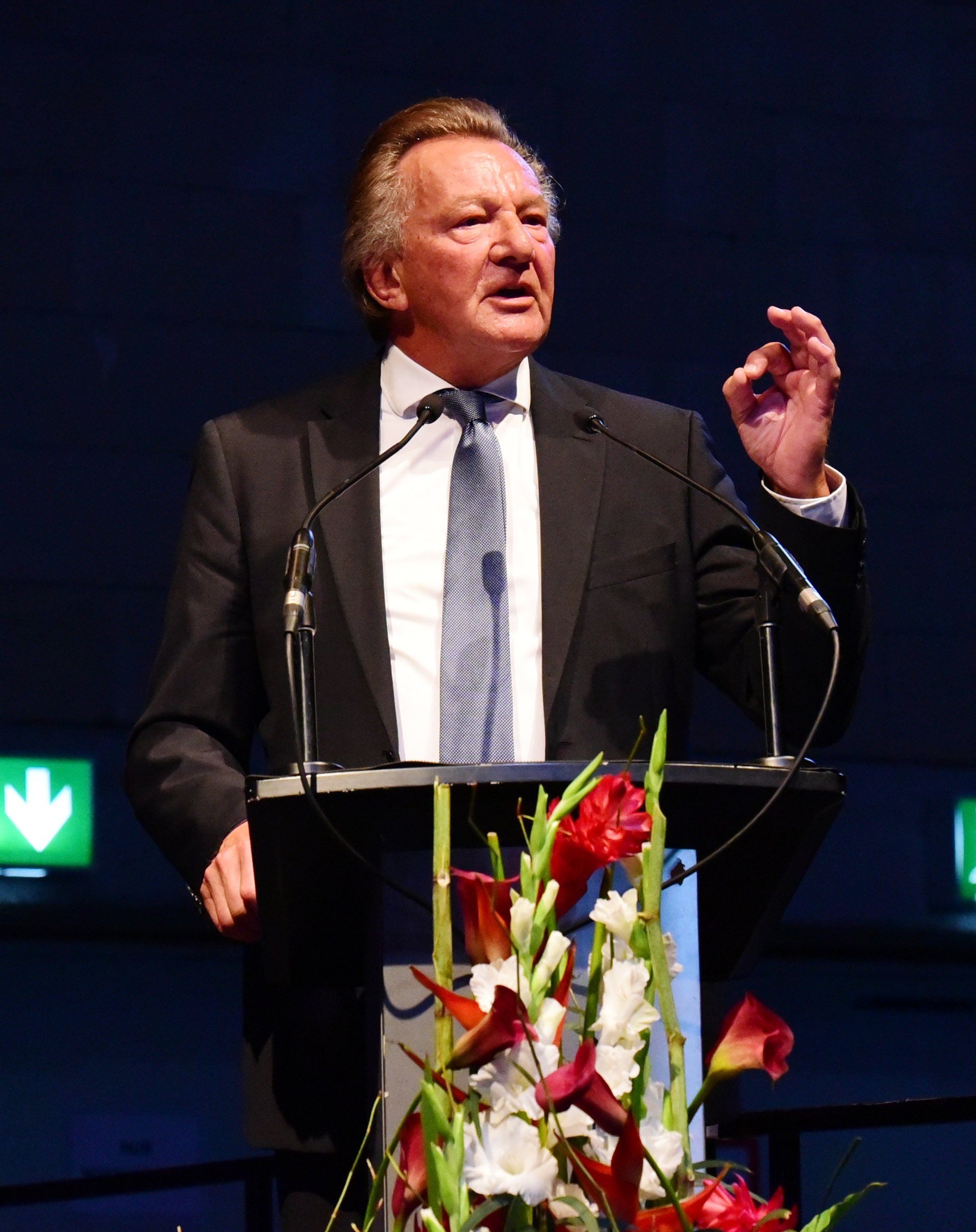 Der scheidende Präsident verzichtete auf die von manchen erwartete Generalabrechnung mit seinen Kritikern...