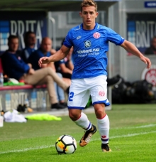 Pablo De Blasis hatte gegen die SpVgg Greuther Fürth die erste Mainzer Torchance.