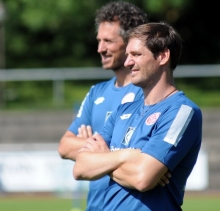 Pflegen den Teamgedanken: Jan-Moritz Lichte (l.) und Michael Falkenmayer.