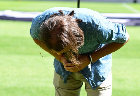 Mit einer mutoartigen Verbeugung bedankte sich der Schweizer beim Mainzer Publikum für eine spektakuläres Kapitel...