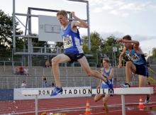 Sven Wagner beendete die DM sowohl über 2000 Meter Hindernis als auch über 3000 Meter als Jahrgangsbester.
