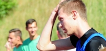 Frustriert: Tomas Janda verpasste bei der Jugend-DM die angstrebte Medaille.