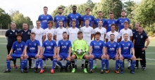 Der Landesligakader der TSG Bretzenheim 46 in der Saison 2017/18. Hintere Reihe v.l.: Christoph Kuntz, Paul Poseck, Kingsley Gyamfi, Simon Höss, Jacob Hägele, Jannick Moczarski, Felix Rentschler. Mittlere Reihe von links nach rechts: Lisa Mohr (Phystherapeutin), Timo Schmidt (Trainer), Marius Piesioch, Patrick Weber, Michael Pfalzgraf, Dennis Ohlef, Leon Rathgeber, Timo Ernst, Nils Krämer, Luca Scherer, Sebastian Schmidt (TW-Trainer), Eugen Werz (Kotrainer). Untere Reihe v.l.: Atsushi Kikutani, Patric Komforth, Leon Sauerwein, Sascha Szep, Domenic Martin, Jan Kohlbacher, Toni Quint Vila, Sebastian Popp. Es fehlen: Fynn Pierrets, Jonas Gangl, Julian Jaroszewski, Konstantinos Yatrakis, Moritz Lang, Robert Peters, Johannes Elz, Nico Mock.