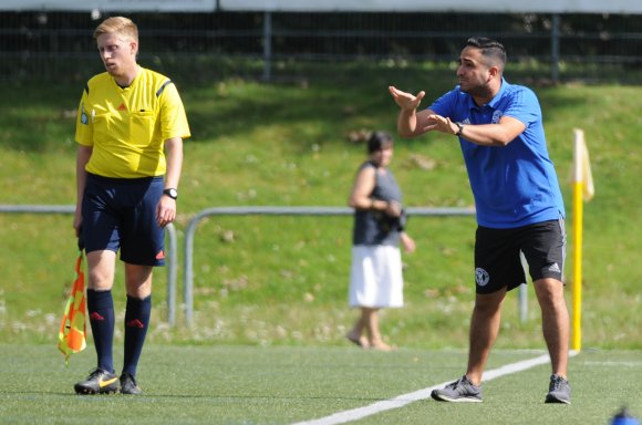 SVG-Trainer Babak Keyhanfar hofft bei Aufsteiger FV Eppelborn auf erste Auswärtszähler dieser Saison.