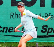Scheiterte überraschend im Viertelfinale: Livia Kraus.
