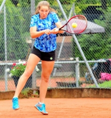 Gewann das Finale im Matchtiebreak: Die an Nummer eins gesetzte Lea Gasparovic wurde ihrer Favoritenrolle gerecht.