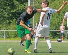Seinen Körper einzusetzen, ist die große Stärke des Marienborner Stürmers Andreas Klapper. Bei Verbandsligaabsteiger FSV Offenbach stehen die Chancen nicht schlecht, dass er dies gewinnbringend tun kann.