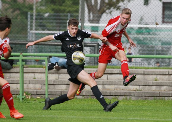 Ob Vorlagengeber oder Torschütze: Robin Lehmann (r.) war am zweiten Spieltag allgegenwärtig...